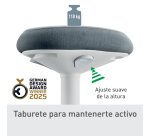 Taburete Active con asiento Comfort Leitz Ergo