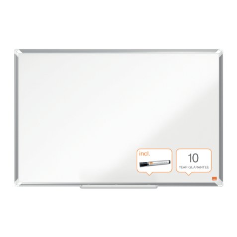 Pizarra NOBO Premium Plus melamina 900x600mm, blanco
