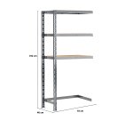 Rayonnage MODULO - Module Spécial buanderie objets au sol - Extension B
