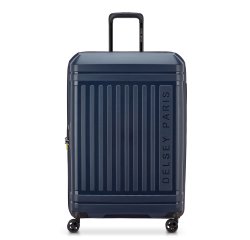 Delsey Valise Extensible Lutèce SE - 4 doubles roues 76 cm marine