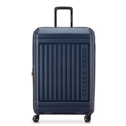 Delsey Valise Extensible Lutèce SE - 4 doubles roues 76 cm marine