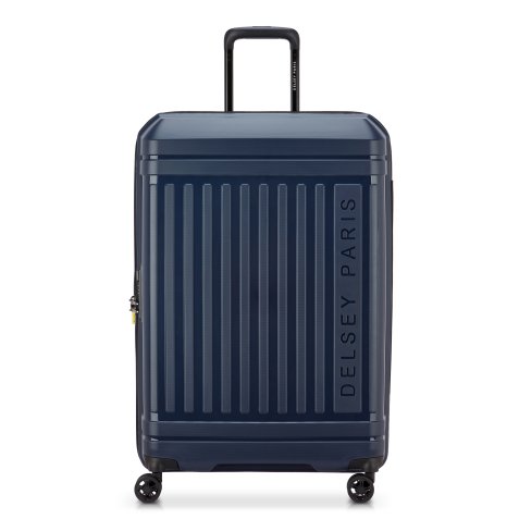 Delsey Valise Extensible Lutèce SE - 4 doubles roues 76 cm marine