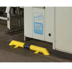 Bordures basses de protection XXL Tube Ø 89 x 3,2 mm d'épaisseur  Longueur 80 cm - Long. Hors tout 98 cm