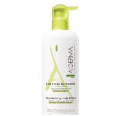 Hydrating body milk Aderma Indispensables - 400 ml pump bottle