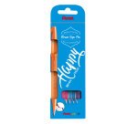 Rotulador Pentel Touch punta de pincel - Estuche 4 surtido