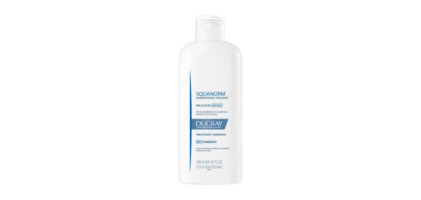 Shampooing traitant Ducray Squanorm pellicules sèches - Flacon de 200 ml