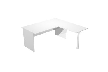 Mesa oficina Presto pata panel An 160 cm ala lateral