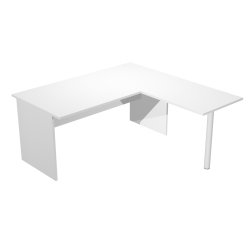 Mesa oficina Presto pata panel An 160 cm ala lateral