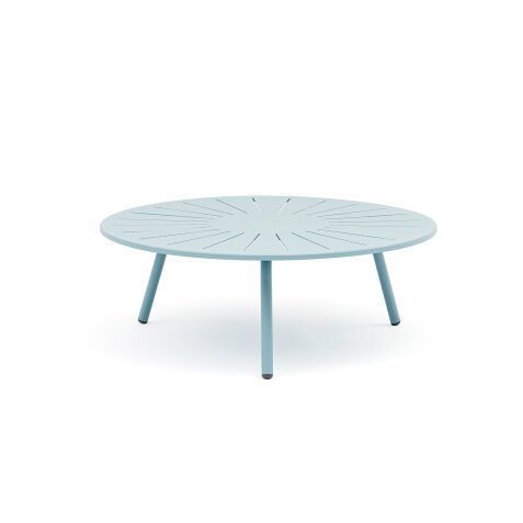 Table basse d’extérieur ronde OUDON, en aluminium