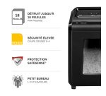Destructeur Fellowes Powershred 92cs  - coupe croisée