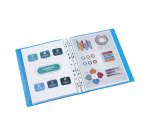 Classeur souple personnalisable A4 Dos 2,5 cm Polypropylène - PROPYGLASS - Viquel - 24,5 x 31,5 x 2,5 cm