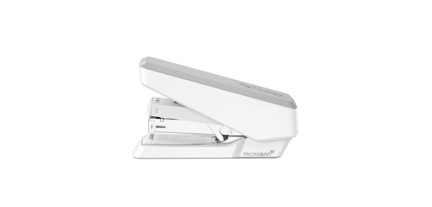 Grapadora EasyPress LX870 Fellowes blanca Microban. Carga completa