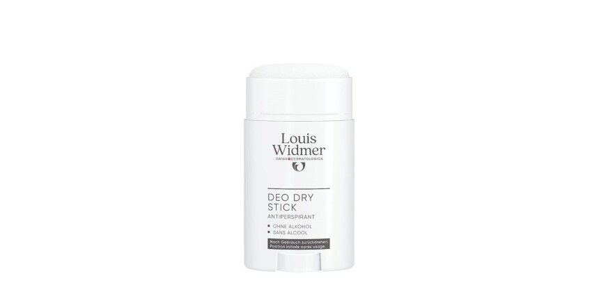 Déodorant sec antiperspirant Louis Widmer - Stick de 50 ml