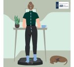 Alfombrilla antifatiga Leitz Ergo Active