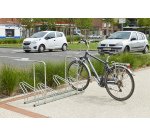 Râtelier 4 vélos avec 2 arceaux antivol