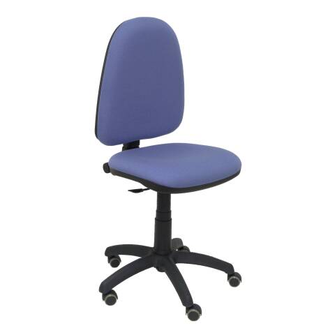 Silla Ayna bali ruedas de parquet - Azul claro
