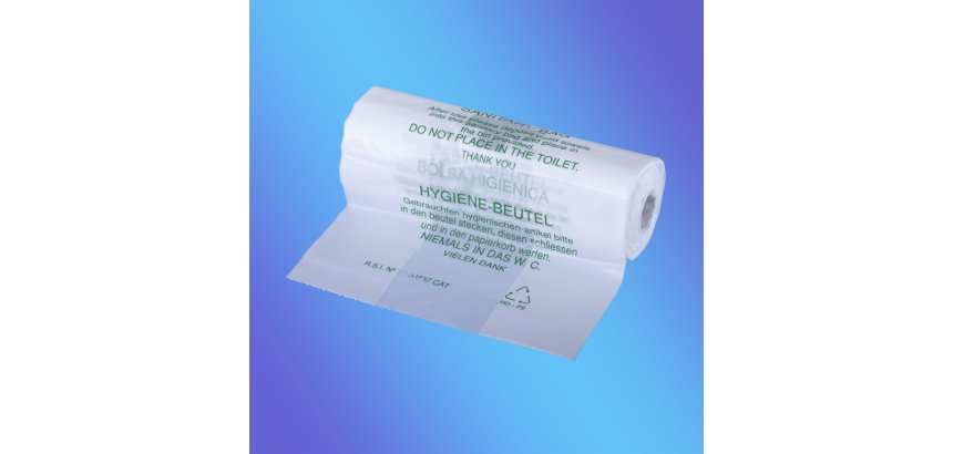 Caja 48 rollos 25 bolsas compresas plástico Dahi