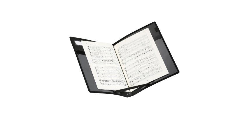 Porte partitions pour livrets CRESCENDO - VOCALYZ VIQUEL - Dos 3 cm
