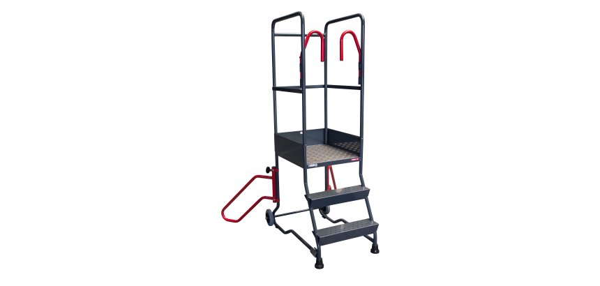Plateforme de travail 3 marches 150 kg
