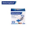 Pansement adhésif bleu à découper détectable 5 m x 6 cm en tissu élastique bleu