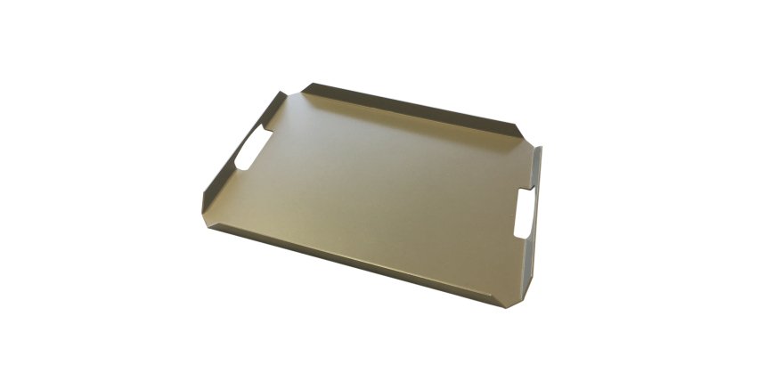 Plateau de service aluminium L