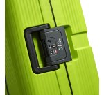 Desely Valise 4 doubles roues 67 cm - Color Block hardside citron