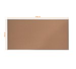 Tablero de anuncios de corcho Nobo Essence de 2000x1000 mm