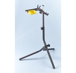 Support pied atelier vélo