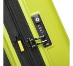 Delsey Lutece - Valise extensible 4 doubles roues - 68 cm citron vert