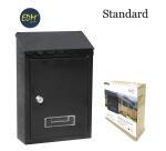 Buzon De Acero Modelo Standard Negro. Edm