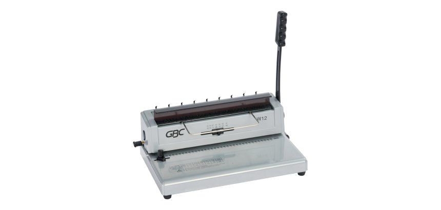 Encuadernadora manual wire GBC W12 Capacidad 125 Hojas A4