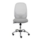 Cilanco blanca tela base cromada ruedas parqué