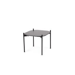 Table basse Meet 50 x 50 cm pied noir