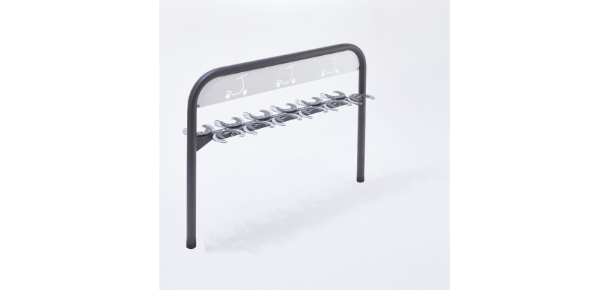 Range 12 Trottinettes à sceller