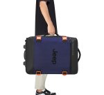 Sac de voyage trolley 55 cm JS007C bleu