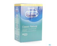 Condomen Durex classic natural 20 st nm
