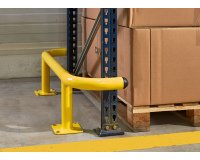 Arceaux de protection de rack - bardage - borne électrique / chargeur et conciergerie etc. Coloris jaune