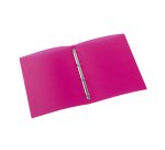 Classeur souple A4 Dos 2,5 cm Polypropylène Framboise - VIQUEL - 24,3 x 32 x 2,4 cm