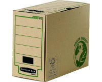 Pack de 20 Cajas de archivo definitivo A4+ 150mm Fellowes Marrón con montaje manual