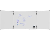 Tableau blanc triptyque émaillé UNITE PLUS 90x120cm - Legamaster