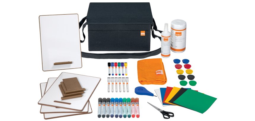 Bolsa de kit de accesorios para pizarra Nobo