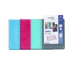Protège-documents personnalisable Viquel Géode polypropylène translucide A4+ 25 pochettes - 50 vues