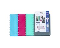 Protège-documents personnalisable Viquel Géode polypropylène translucide A4+ 25 pochettes - 50 vues
