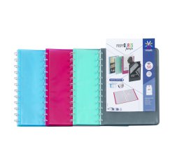 Protège-documents personnalisable Viquel Géode polypropylène translucide A4+ 25 pochettes - 50 vues