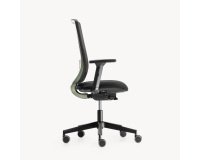 Ergonomic office chair AXIS - with 3D armrests - adjustable seat depth - Synchronous mechanism