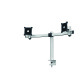 Bras support écran double PRO fixation pince