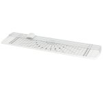 Set de plastificadora GBC Inspire+ A4 blanca + recortadora + cizalla + pack fundas plastificación