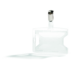 Porte-badge reXycle® pour 1 carte de sécurité avec clip - Boîte de 25