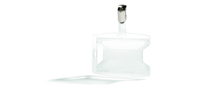 Porte-badge reXycle® pour 1 carte de sécurité avec clip - Boîte de 25