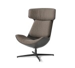 CLEO Anthracite Lounge Chair